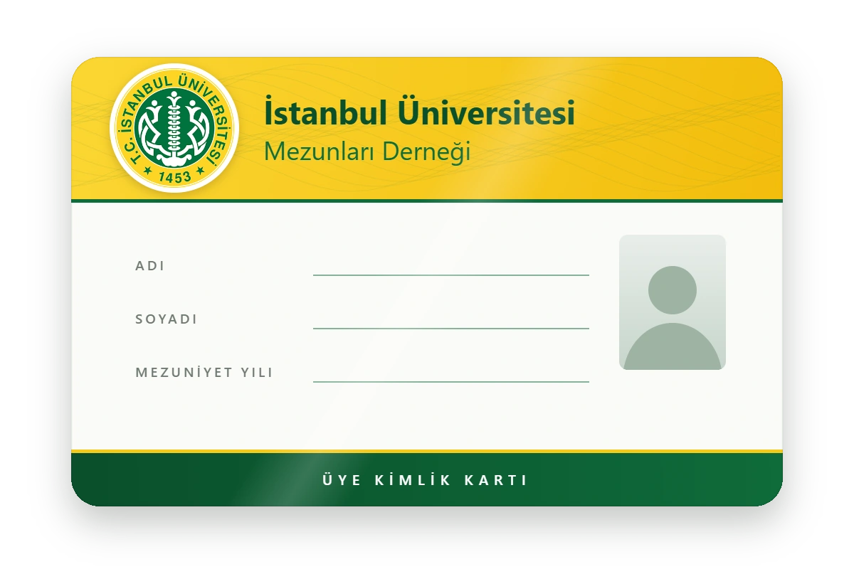 Dernek kimlik kartı basımı