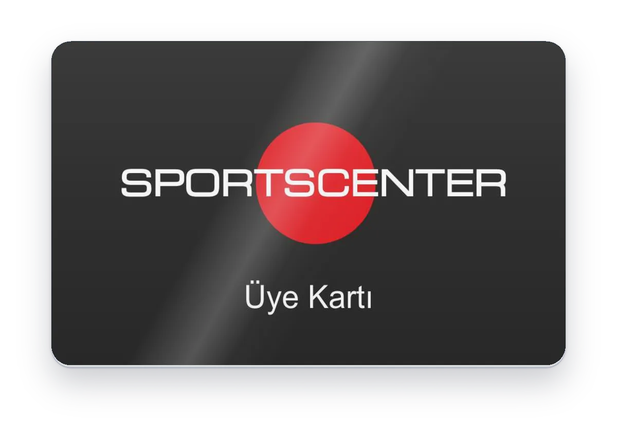 Spor salonu üyelik kartı basımı