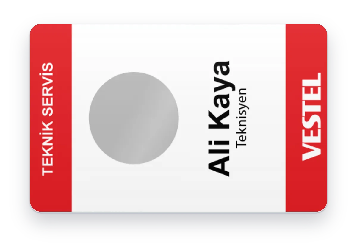 Personel kimlik kartı basımı