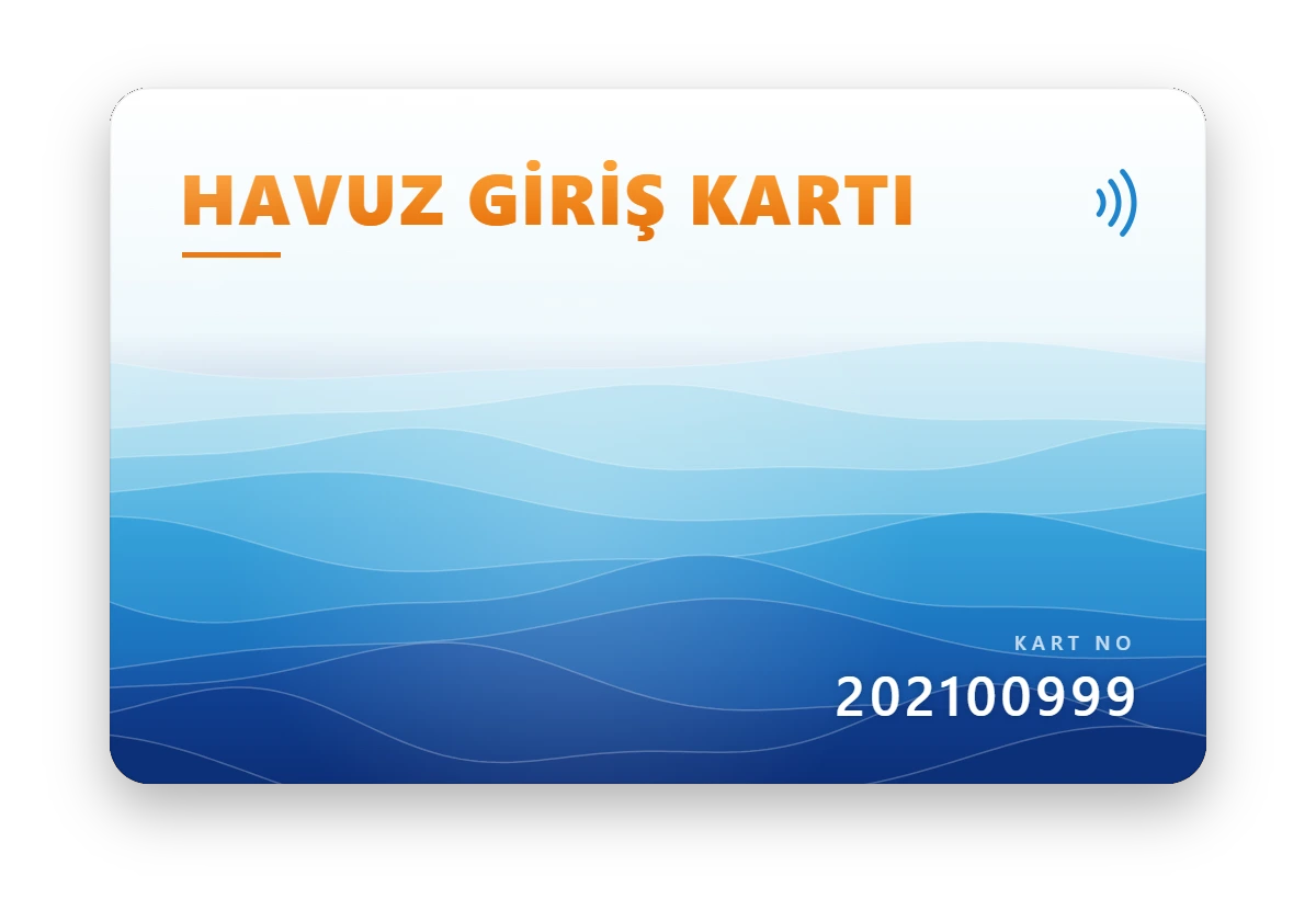 Havuz Giriş Kartı