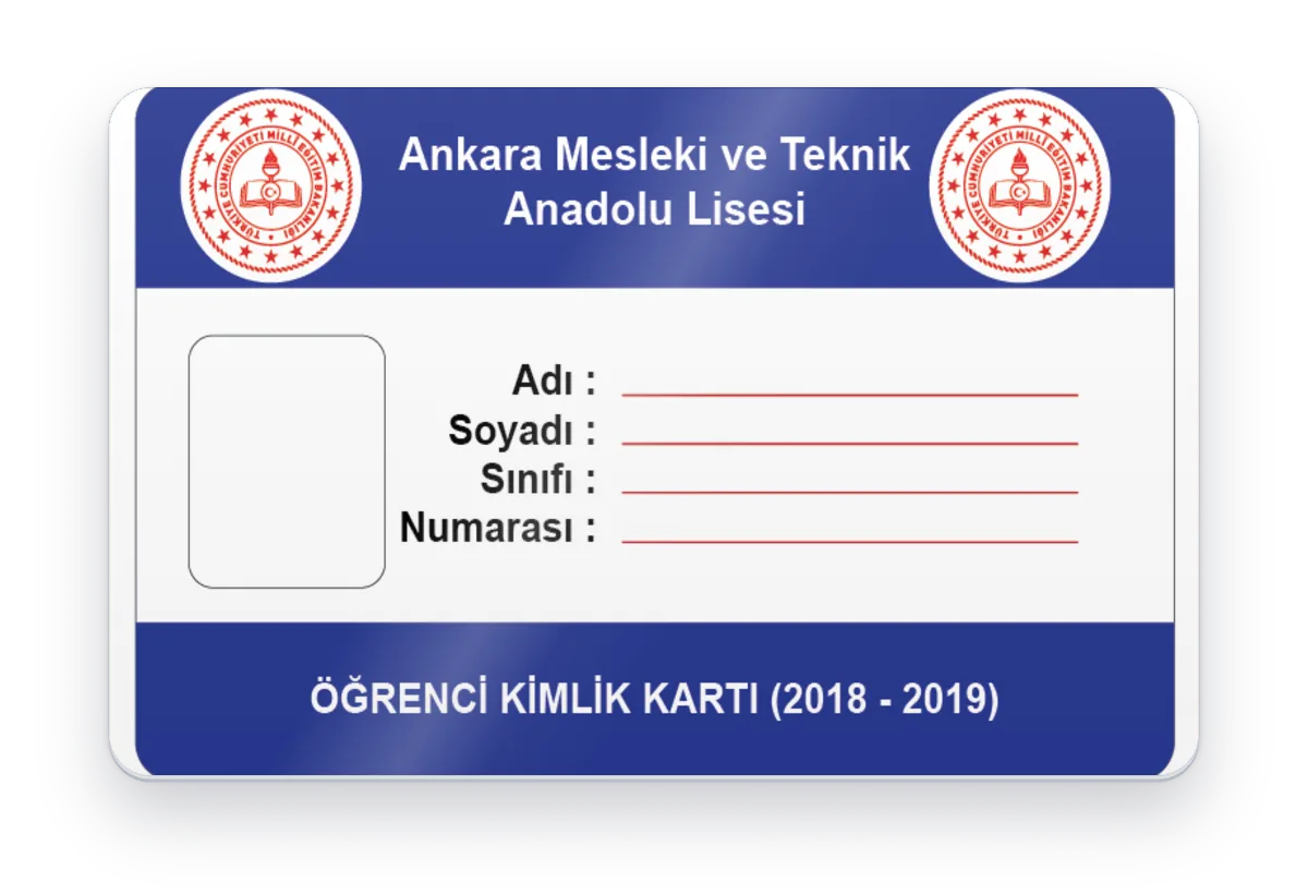 Manyetik Öğrenci Kimlik Kartı