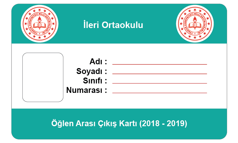 Öğlen Arası Çıkış Kartı