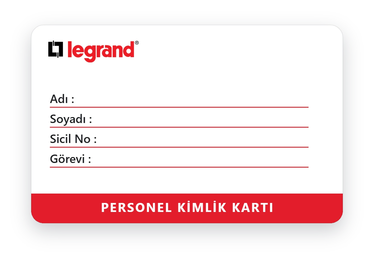RFID Personel Kartı