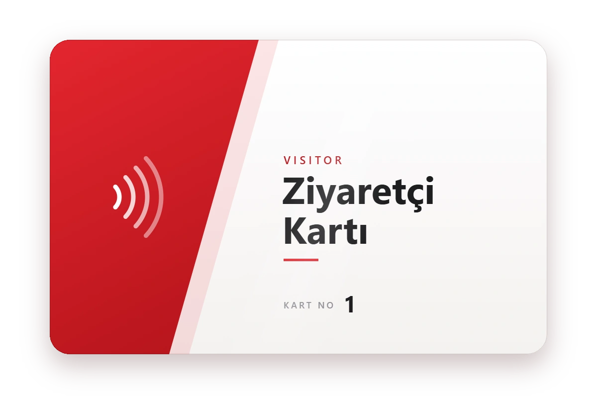 Mifare turnike geçiş kartı