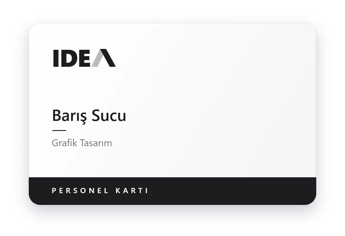 Personel Yaka Kartı
