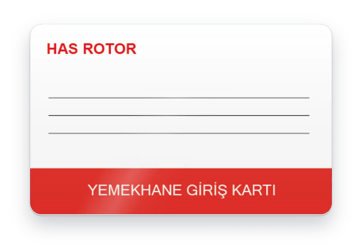 Yemek kartı